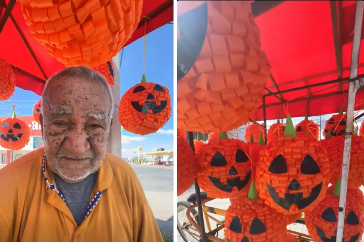 La respuesta de la comunidad fue inmediata, vecinos y usuarios de redes sociales comenzaron a difundir su ubicación para invitar a más personas a adquirir las calabacitas de Halloween./Foto: FB Redes Sociales
