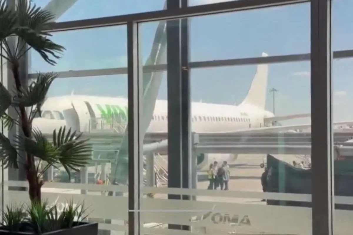 Hombre muere dentro de un avión. Foto: Redes Sociales