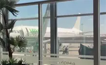 Muere hombre dentro de avión en el Aeropuerto de Monterrey