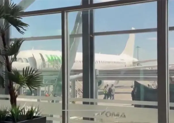 Muere hombre dentro de avión en el Aeropuerto de Monterrey