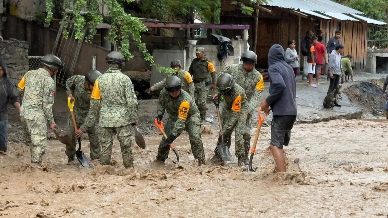 Gobierno de México coordina acciones con estados ante afectaciones por lluvias. Foto: Gobierno de México