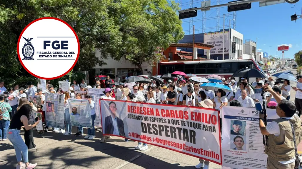 Confirma Fiscalía de Sinaloa que Carlos Emilio fue privado de su libertad; esto informó