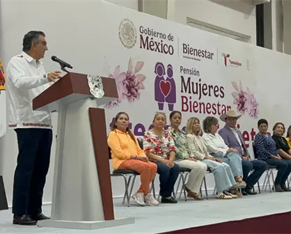 Entregan Américo y Luis Lauro tarjetas de bienestar a 93 mil beneficiarias en Tamaulipas