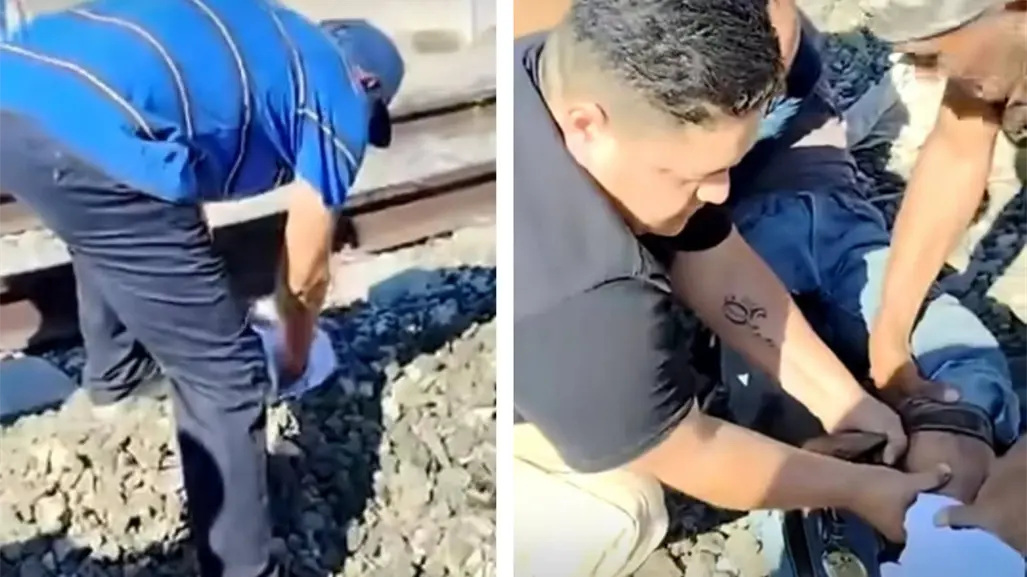 Joven en Coahuila pierde el pie tras ser arrollado por el tren