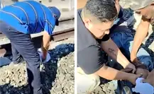 Joven en Coahuila pierde el pie tras ser arrollado por el tren
