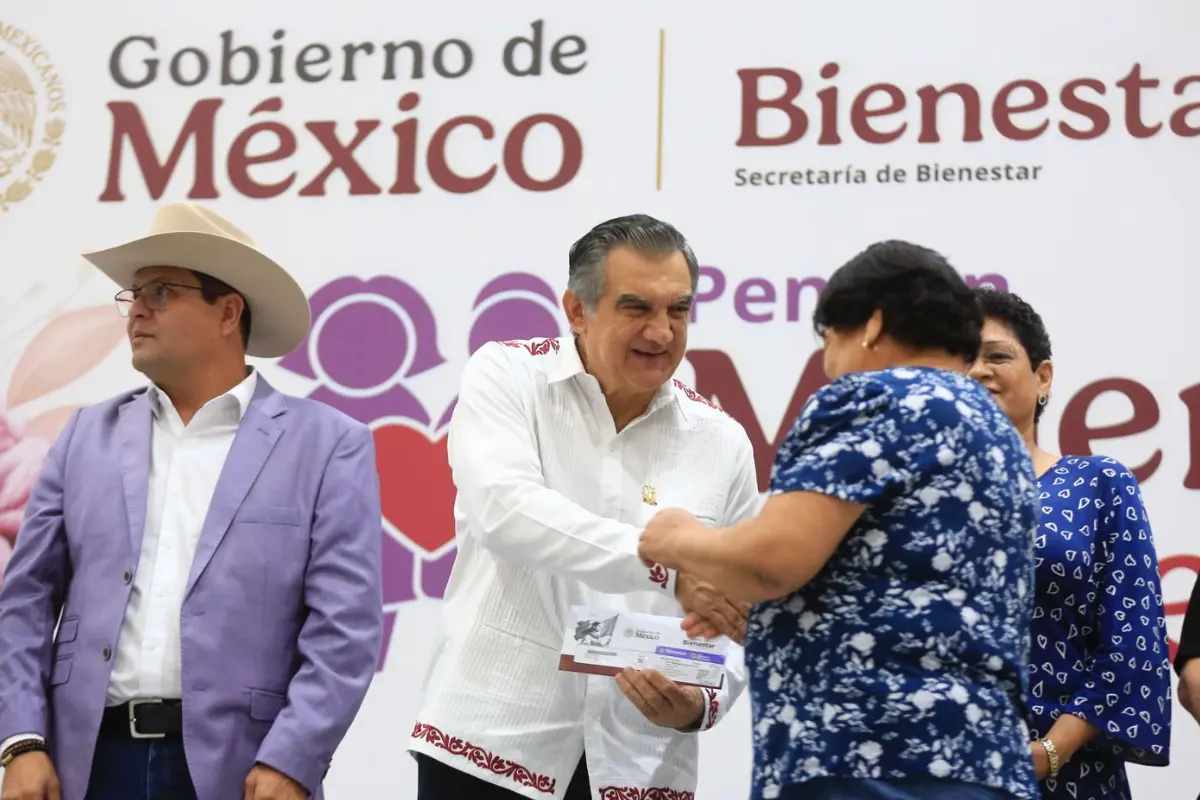 En Tamaulipas, la pensión mujeres bienestar alcanza a miles de beneficiarias con apoyo económico bimestral de 3 mil pesos.