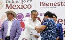 Entrega Américo tarjetas de Pensión Mujeres Bienestar; llegará a 93 mil tamaulipecas
