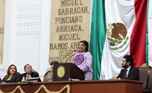 ¿Qué dijo y qué iniciativas presentó Clara Brugada en su Primer Informe en la CDMX ?