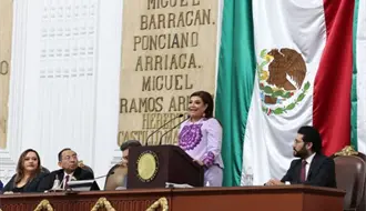 ¿Qué dijo y qué iniciativas presentó Clara Brugada en su Primer Informe en la CDMX ?