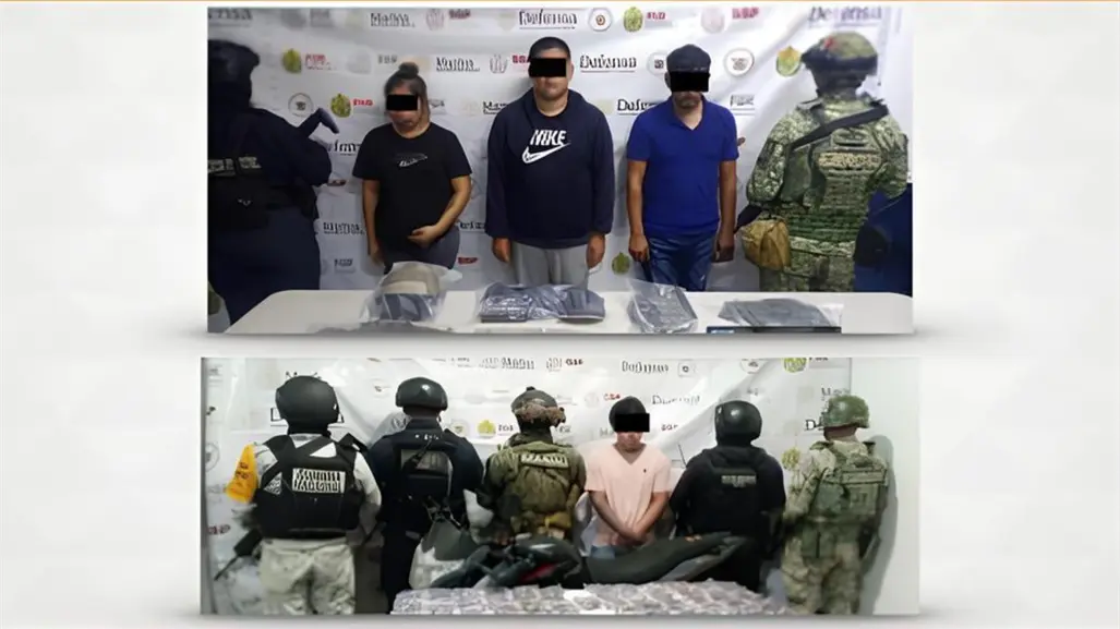 Operativo policial en Veracruz deja cinco detenidos y más de 100 dosis de droga aseguradas