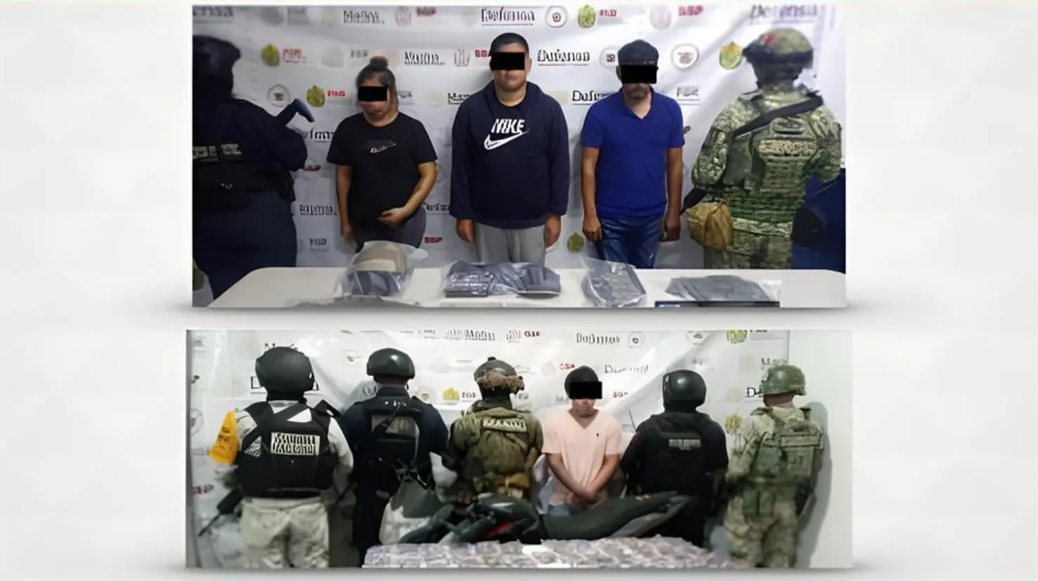 Operativo policial en Veracruz deja cinco detenidos y más de 100 dosis de droga aseguradas. Foto: X (@SP_Veracruz)