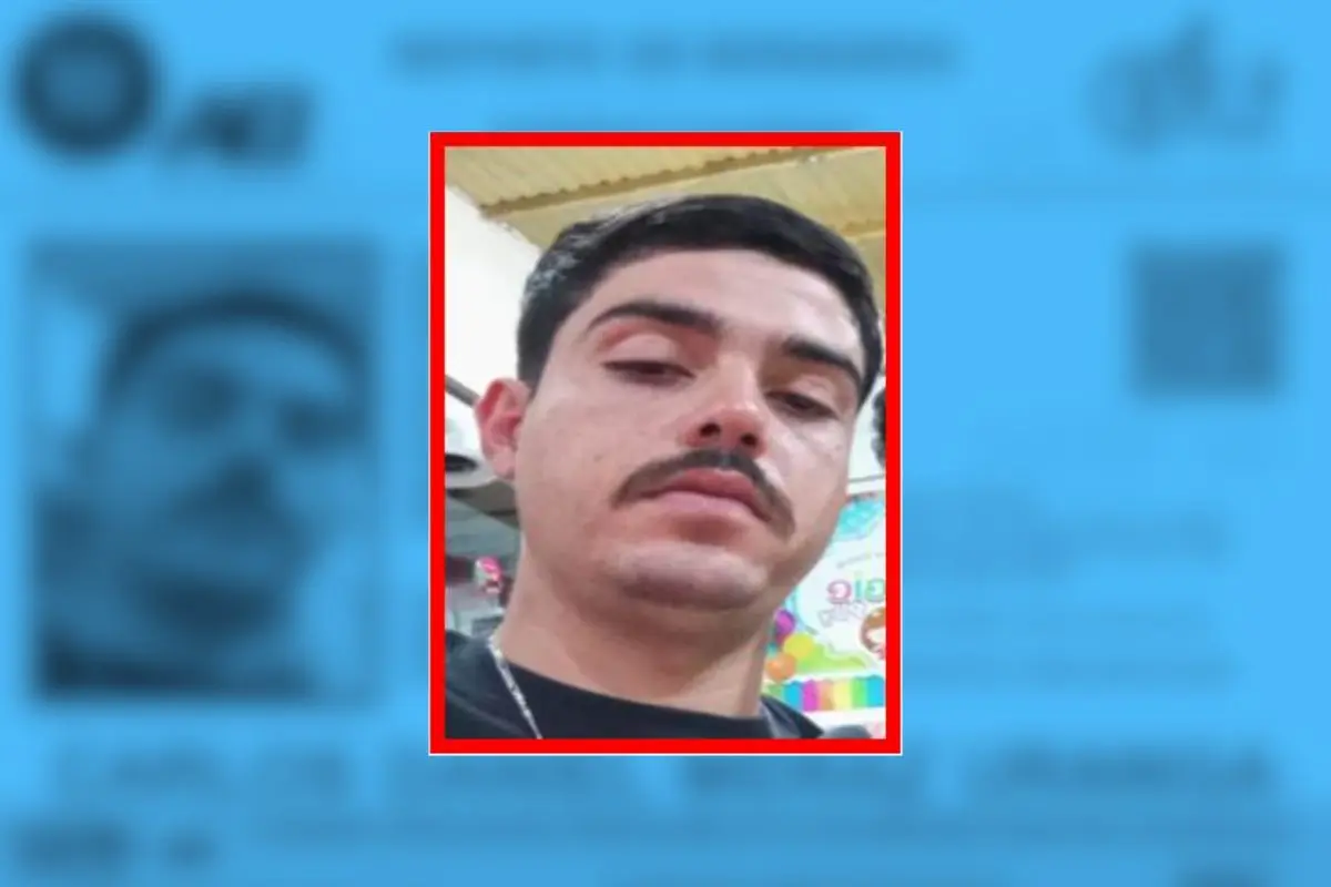Buscan a Carlos Daniel Meraz Uranga, desaparecido en Sabinas Hidalgo. Foto: GEBI