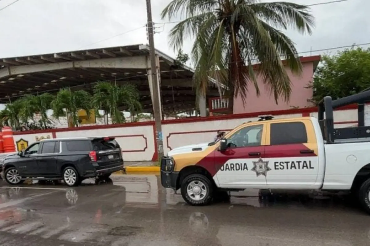 En zona sur Tamaulipas, el traslado de ciudadanos fue facilitado por la guardia estatal ante las inundaciones y suspensión del transporte.