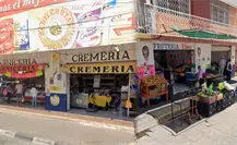 La calle del centro de Durango que está llena de fruterías y cremerías