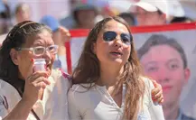 FOTOS | Exigen con marcha la aparición de Carlos Emilio, joven de Durango desaparecido en Mazatlán