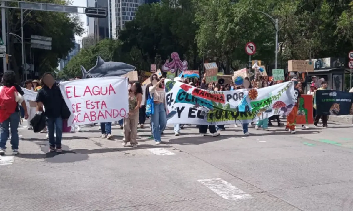 Marchas en CDMX. Foto: X (@OVIALCDMX)