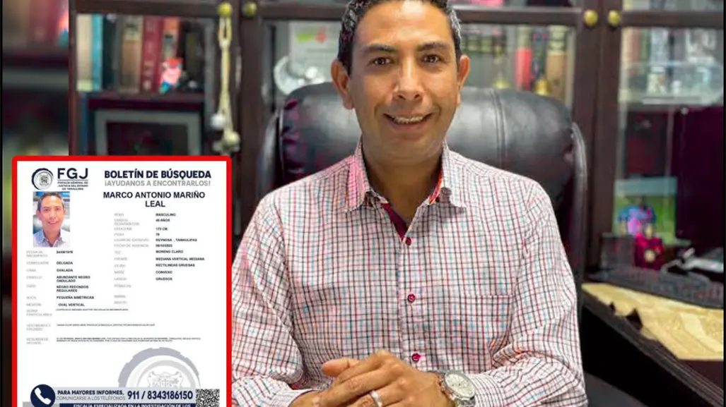Buscan a Marco Mariño Leal, vicepresidente de FECANACO, desaparecido en Reynosa