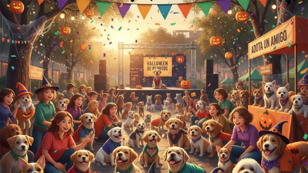 Disfruta el Halloween de perritos gratis en CDMX con concurso de disfraces y campaña de adopción
