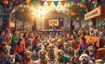 Disfruta el Halloween de perritos gratis en CDMX con concurso de disfraces y campaña de adopción