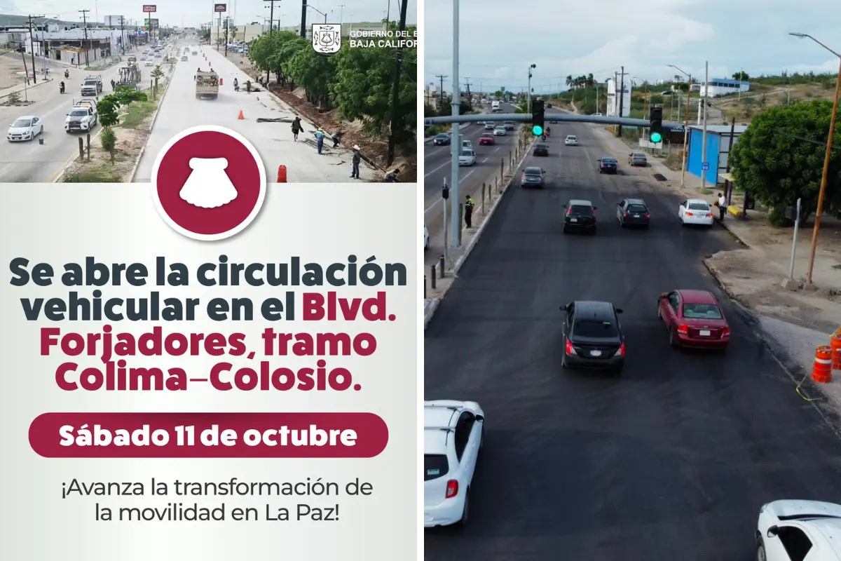 Foto: Gobierno del Estado de BCS / Facebook | Milena Quiroga Romero / Facebook.