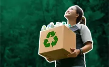 División Ambiental impulsa la recolección de materiales con Rutas Verdes