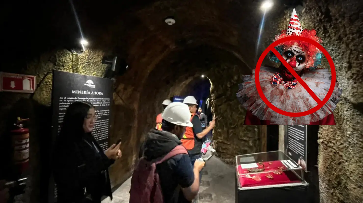 Este año no habrá Túnel del Terror en el Museo de Minería. Foto: Especial.