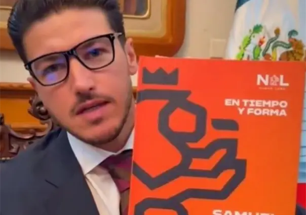 Cuarto Informe: Samuel García revela documento con resultados para Nuevo León