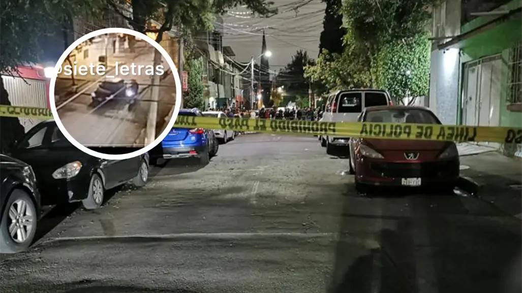 VIDEO | Momento exacto en que un hombre fue asesinado en Iztacalco, por negarse a pagar extorsión
