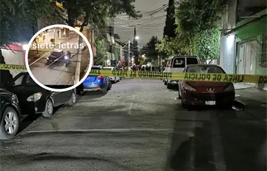 VIDEO | Momento exacto en que un hombre fue asesinado en Iztacalco, por negarse a pagar extorsión