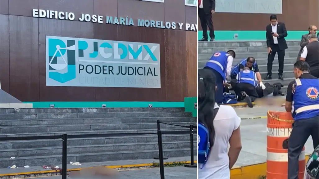 VIDEO | Abogado es atacado a balazos frente a Ciudad Judicial en la CDMX