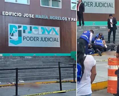 VIDEO | Abogado es atacado a balazos frente a Ciudad Judicial en la CDMX
