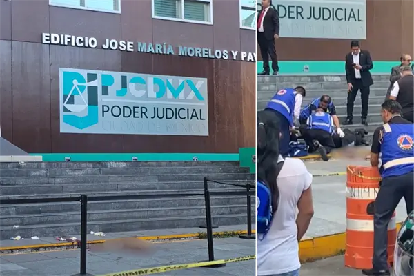 VIDEO | Abogado es atacado a balazos frente a Ciudad Judicial en la CDMX