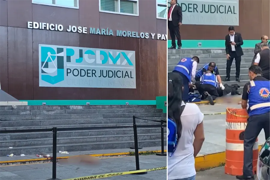 VIDEO | Abogado es atacado a balazos frente a Ciudad Judicial en la CDMX