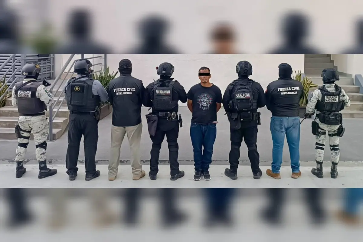 Elementos del Grupo de Coordinación Metropolitana realizaron un operativo en el municipio de Santa Catarina. Foto: FC
