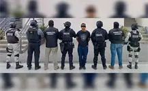 Capturan a sospechoso de homicidio en operativo de Santa Catarina