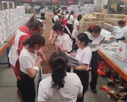 Edomex se moviliza por Veracruz: abren centros de acopio tras devastadoras lluvias