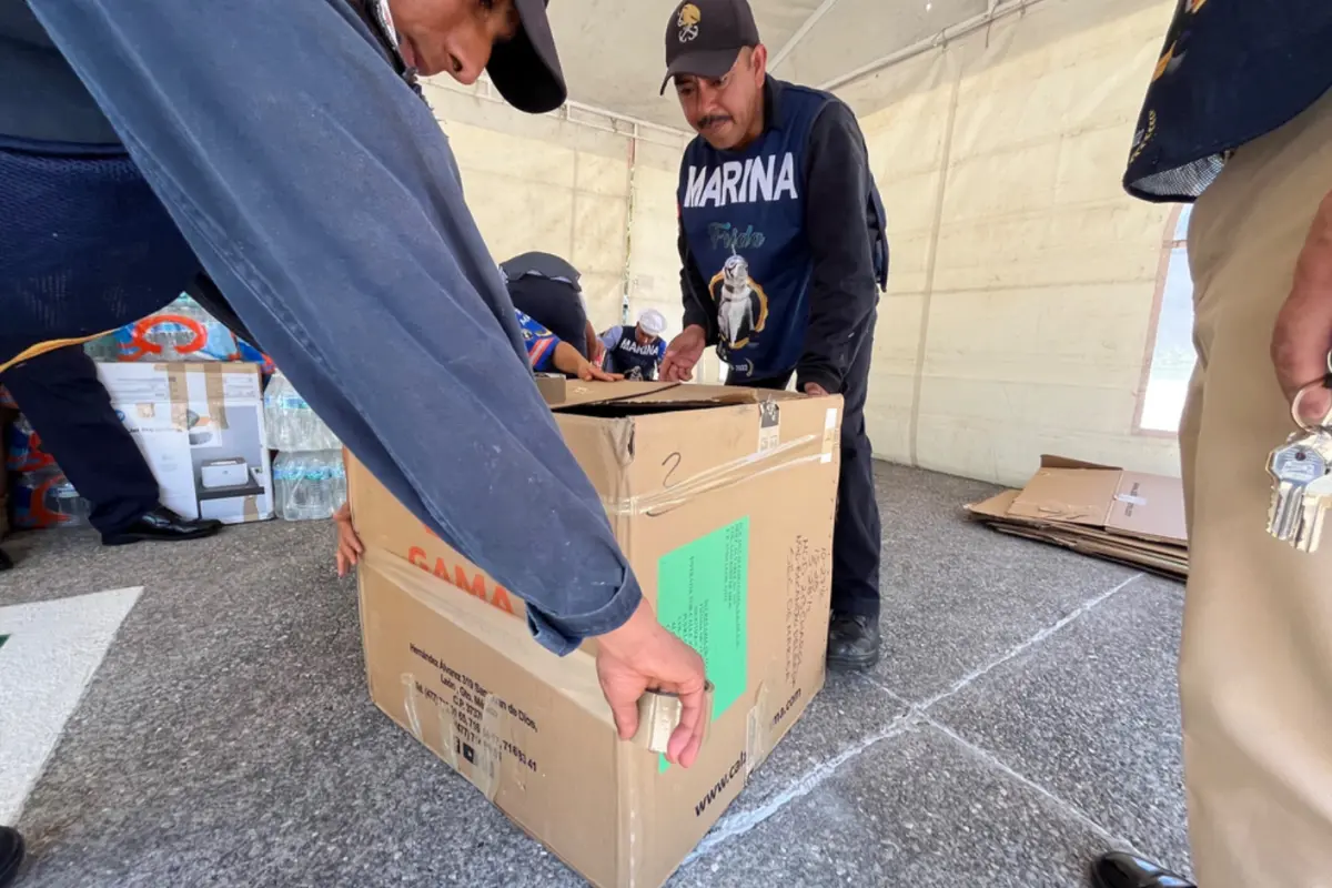 Centros de acopio en CDMX. Foto: Iván Macías