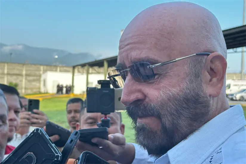 Raúl Quiroga Álvarez, secretario de Recursos Hidráulicos. Foto: Victoria Jiménez