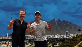 Adrián de la Garza recibe a Aldo De Nigris, ganador de LCDLFMX 2025
