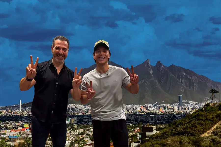 Adrián de la Garza recibe a Aldo De Nigris, ganador de LCDLFMX 2025