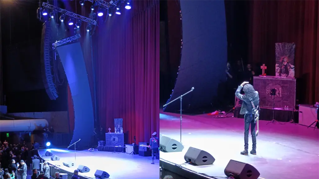 VIDEO | Cae pantalla en concierto de El Tri; no hay personas lesionados