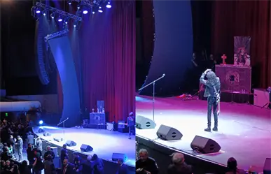 VIDEO | Cae pantalla en concierto de El Tri; no hay personas lesionados