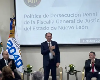 Fiscalía de Nuevo León presenta nueva Política de Persecución Penal en la UANL