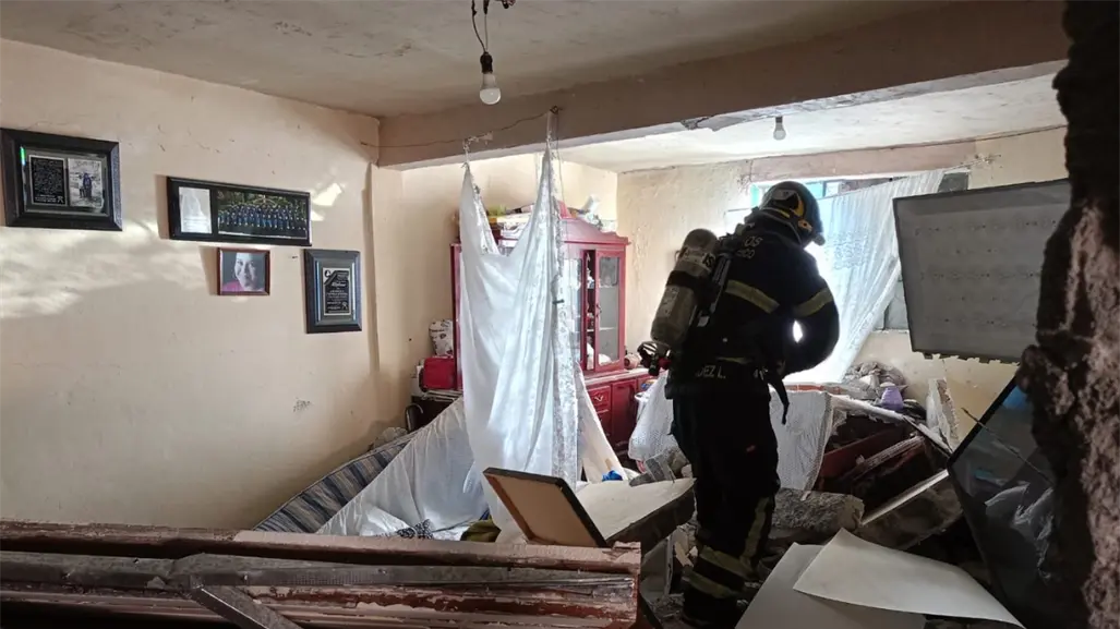 Explosión de gas en Coyoacán; reportan quemados y daños en Pedregal de Santo Domingo