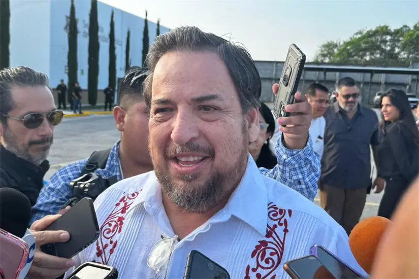 Miguel Ángel Valdez García, secretario de Educación de Tamaulipas | Foto: Victoria Jiménez