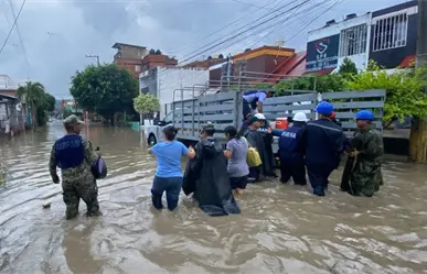 Lluvias dejan 64 fallecidos y 65 desaparecidos en Veracruz, Querétaro, San Luis Potosí, Puebla e Hidalgo