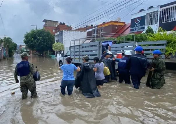 Lluvias dejan 64 fallecidos y 65 desaparecidos en Veracruz, Querétaro, San Luis Potosí, Puebla e Hidalgo