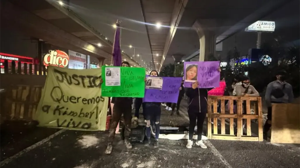 Convocan a bloqueo vial en Edomex por la desaparición de Kimberly Moya