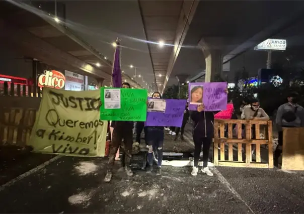 Convocan a bloqueo vial en Edomex por la desaparición de Kimberly Moya