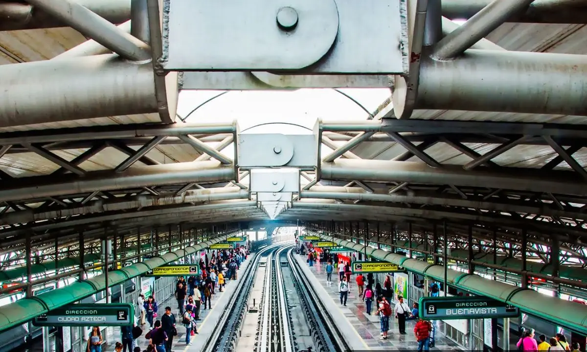 Estación de la Línea B del Metro CDMX. Foto: X (@MetroCDMX)